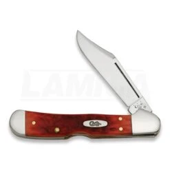 Case Cutlery Mini Copperlock Dark Red Pocket Knife 06996