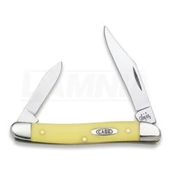 Case Cutlery Pen Knife Yellow Pocket Knife 109