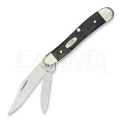 Case Cutlery Peanut Rough Black Series Pocket Knife 18225