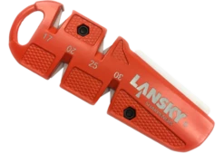 Lansky C-Sharp Portable Ceramic Sharpener Orange 800 Grit 600 Grit