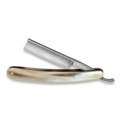Böker Damascus Horn Straight Razor 140523DAM