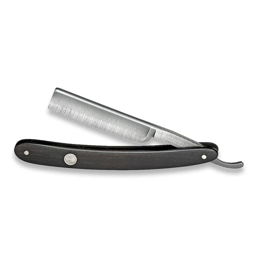 Böker Damascus Ebony Straight Razor 140409DAM