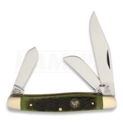 Hen & Rooster Stockman Large Bone Pocket Knife