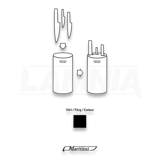 Marttiini Kirnu Knife Block - General Model 1517020 - Image 3