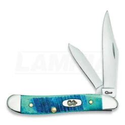 Case Cutlery Peanut Caribbean Blue Pocket Knife 25596