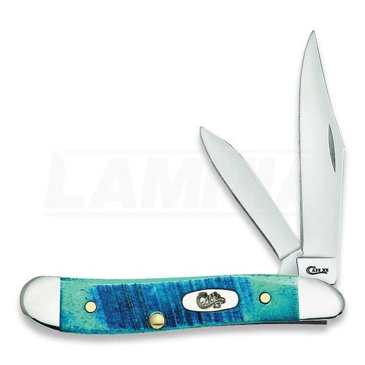 Case Cutlery Peanut Caribbean Blue Pocket Knife 25596