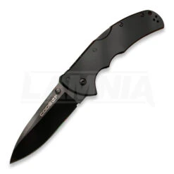 Cold Steel Code 4 Spear Point CPM S35VN Folding Knife, Black/black 58PASB