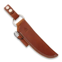 TOPS Bushcraft Sheath Brown Leather SHLBUSHBRN