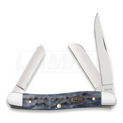 Case Cutlery Gray Bone Standard Jig Medium Stockman Pocket Knife 23112