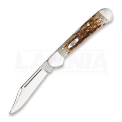 Case Cutlery Mini Copperlock Amber Bone Pocket Knife 133