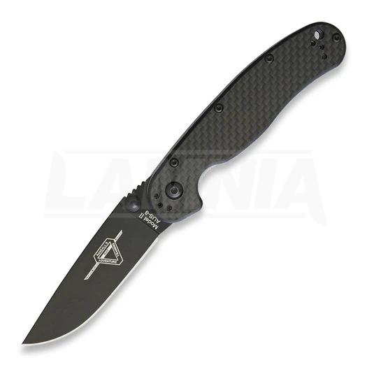 Ontario RAT II Folding Knife, Carbon Fiber 8838