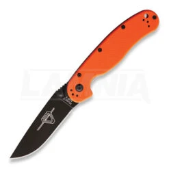 Ontario RAT II Folding Knife, Orange, Black 8861OR