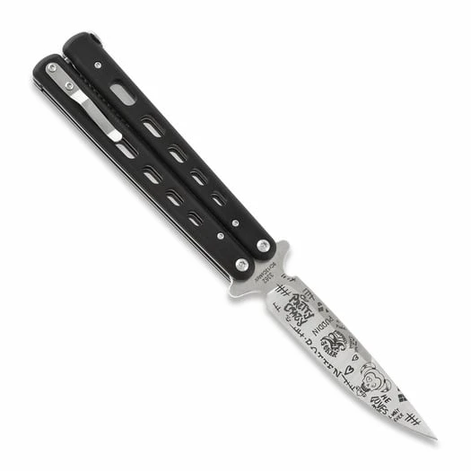 Böker Plus Large G10 Balisong Butterfly Knife, Joker 06EX012LS1 - Image 2
