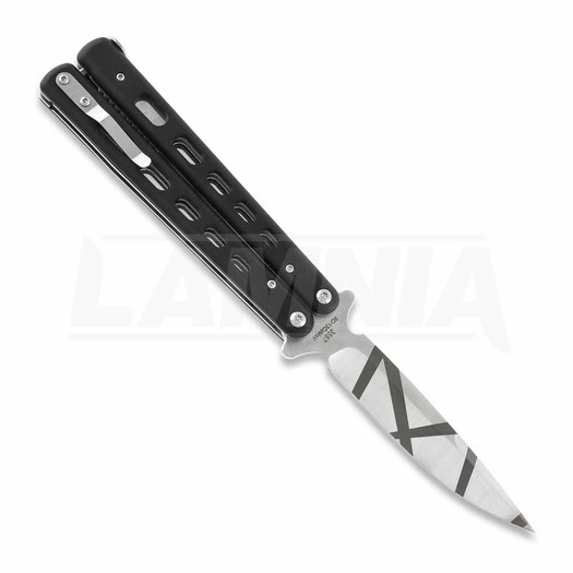 Böker Plus Large G10 Balisong Butterfly Knife, Geocamo 06EX012LS2 - Image 2