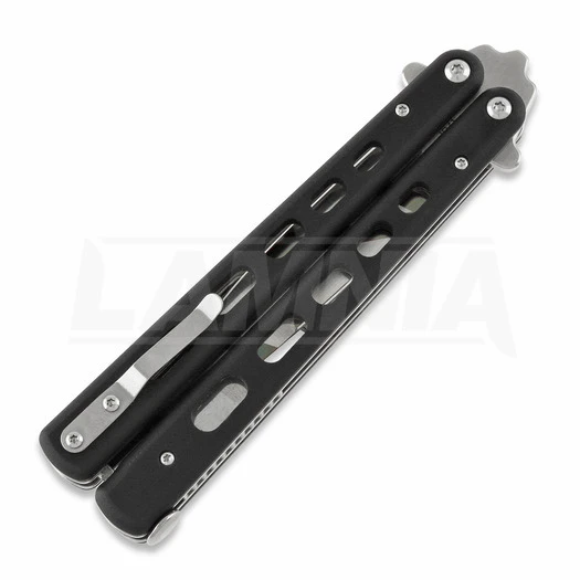 Böker Plus Large G10 Balisong Butterfly Knife, Geocamo 06EX012LS2 - Image 4