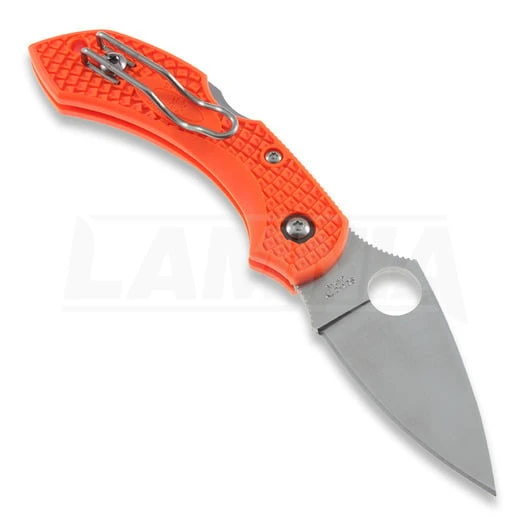 Spyderco Dragonfly 2 Folding Knife, FRN, Orange C28POR2 - Image 2