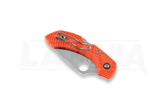 Spyderco Dragonfly 2 Folding Knife, FRN, Orange C28POR2 - Image 4