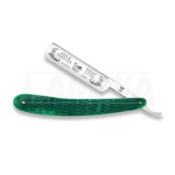 Hen & Rooster Folding Razor Green Bone
