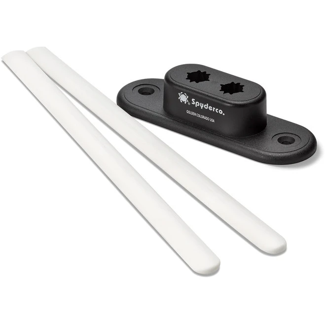 Spyderco Galley-V Knife Sharpener High Impact Plastic Black Base 600F - Image 2